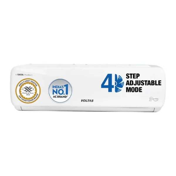 Voltas 1.5 Ton 3 Star, Inverter Split AC(Copper, 4-in-1 Adjustable Mode, Anti-dust Filter,183V Vectra Prime, White