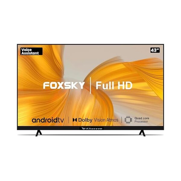 Khusvee LED (43 Inch) FHD Smart Android LED TV (SK43SR-AA)